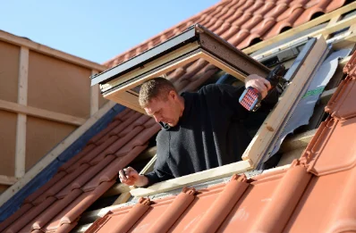 Pose de fenêtres de toit Velux à Hantay